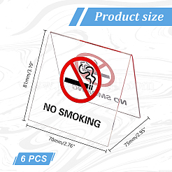 Акриловый рекламный щит&nbsp;LS-DJEW-WH0043-39