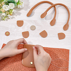 Kits de fabrication de sacs à main en cuir PU à faire soi-même&nbsp;PURS-CL0001-43A