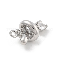 Латунные микро проложить кубического циркония подвески&nbsp;LS-KK-D283-21P