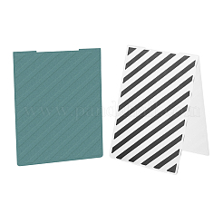 Cartelle di goffratura in plastica&nbsp;DIY-GL0001-14