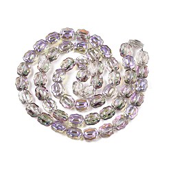 Стеклянные бусины с гальваническим покрытием &nbsp;EGLA-T021-05E