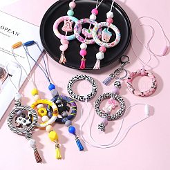 5шт кольцо пищевые экологически чистые силиконовые бусины JX894M