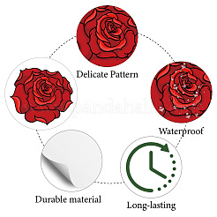 8 лист пластиковые водонепроницаемые самоклеящиеся наклейки с картинками&nbsp;DIY-WH0428-052