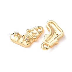 Pendentifs en laiton zircon cubique transparent&nbsp;KK-A284-17C-G