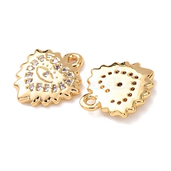 Латунные микро проложить кубического циркония подвески&nbsp;KK-A284-03G