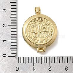 Подвески латуни медальон KK-D431-030E-G