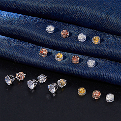 150 шт. 3-цветные силиконовые накладки на ушные гайки FIND-DC0004-44