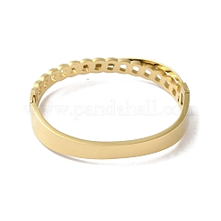 Крестообразные браслеты из нержавеющей стали 304 с полыми шарнирами для женщин BJEW-I315-19G