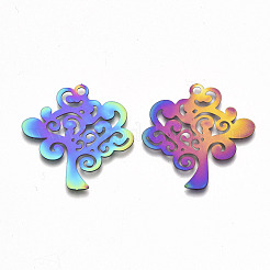 Pendentifs en acier inoxydable avec placage ionique (IP) 201&nbsp;X-STAS-R114-028