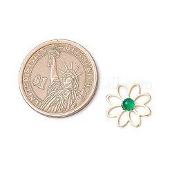 Подвески из натурального розового кварца/красной яшмы/тигрового глаза/аметиста/сердолика/агата/синтетической бирюзы PALLOY-JF03467