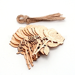 Holzausschnitte Ornamente&nbsp;WOOD-WH0112-77