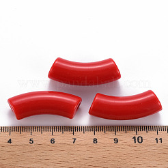 Непрозрачные акриловые бусины MACR-S372-001B-S010