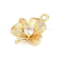 Реечное покрытие латунь с подвесками из кубического циркония&nbsp;LS-KK-Q018-01G