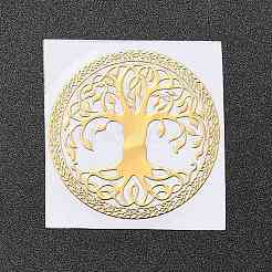 Самоклеющиеся латунные наклейки DIY-E015-37C