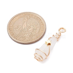 Гальванические подвески из натуральной кварцевой проволоки&nbsp;PALLOY-JF02326-01