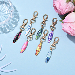 7 шт. брелки из эмалированного сплава&nbsp;HJEW-YW00213