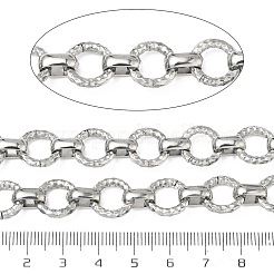 Текстурированные кольцевые цепи из нержавеющей стали 304 CHS-K023-11B-P