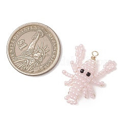 Стеклянные подвески из бисера&nbsp;PALLOY-MZ01254-02