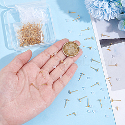 200 шт. фурнитура для сережек-гвоздиков из нержавеющей стали 304 STAS-UN0061-89