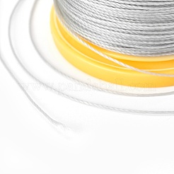 Cordon rond en polyester ciré&nbsp;YC-E004-0.65mm-N625