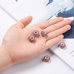 Perline europei Rhinestone del grado A&nbsp;X-CPDL-H001-9