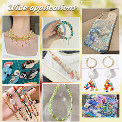 1500шт 5 цвета 12/0 круглых стеклянных бисера&nbsp;SEED-PH0001-73B