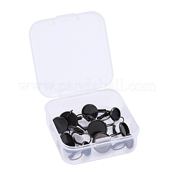 12 pieza de accesorios para pendientes de palanca de acero inoxidable 304 de tamaño 3&nbsp;STAS-ZZ0001-04EB