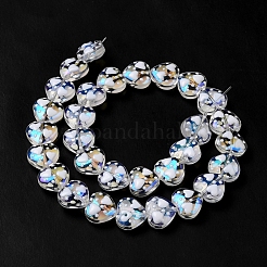 Fatti a mano perle di vetro fili&nbsp;LAMP-K037-09G