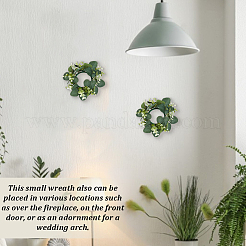 Шелковая ткань с полиэтиленовой пластиковой гирляндой для свечи AJEW-WH0314-804B