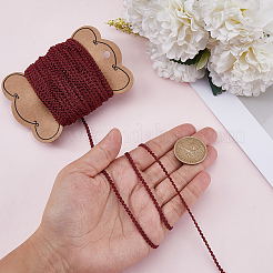 Ruban de bordure en dentelle à franges ondulées en nylon de 25 mètre&nbsp;OCOR-GF0004-30B