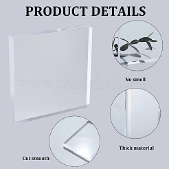 Прозрачный акриловый реквизит для фотосъемки&nbsp;AJEW-WH20006-260B