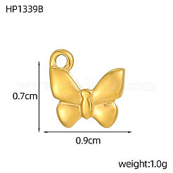 Подвески из нержавеющей стали 304&nbsp;STAS-OY002-66G