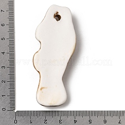 Grands pendentifs en porcelaine peints à la main&nbsp;LA-CBAC6A6-06A