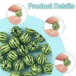 20 шт. Непрозрачные акриловые бусины&nbsp;MACR-FS0002-28A