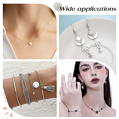 300 шт. 3 стиля стойки с покрытием из латуни соединительные кольца&nbsp;KK-BBC0023-05S