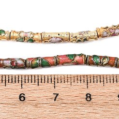 Бусины ручной работы перегородчатой&nbsp;CLB-F001-02M