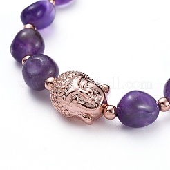 Регулируемые нейлоновые нити плетеные браслеты из бисера&nbsp;BJEW-JB05291