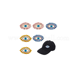 6 Stück 3 Farben Filzstoff zum Aufbügeln/Aufnähen&nbsp;DIY-NB0012-13