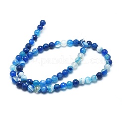 Натуральные полосатые агатовые / полосатые агатовые бусинки G-I254-03C-05