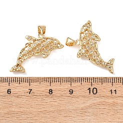 Pendentifs en laiton zircon cubique transparent&nbsp;KK-B184-01G-08