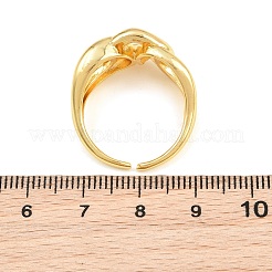 真鍮のカフオープンリング  鉛フリー＆カドミウムフリー  長持ちメッキ  ラックめっき  18KGP本金メッキ  12.5mm  内径：18mm&nbsp;KK-CBA5A76-06G-01