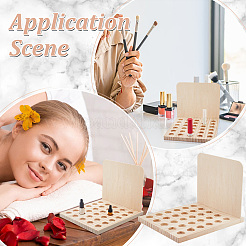 Подставки для бутылок из дерева на 30 слот&nbsp;ODIS-WH0061-85