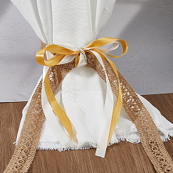 Плетеные ленты из мешковины длиной 10 м. OCOR-WH0093-32