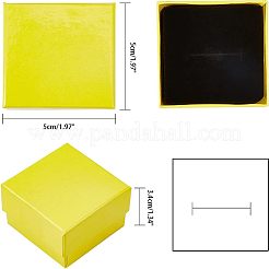 Scatole di orecchino di gioielli in cartone&nbsp;CBOX-AR0001-005B