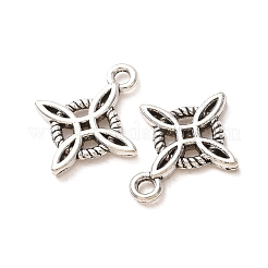 Tibetischer stil Aluminium Anhänger & Charms&nbsp;AL-CBA5212-20AS