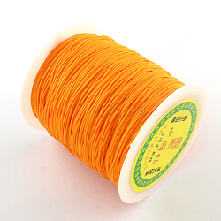ナイロン糸  ダークオレンジ  1mm  約153.1ヤード（140m）/ロール