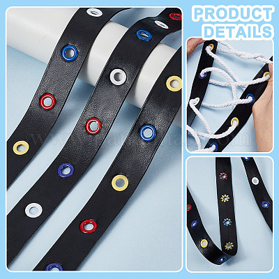 14.6~15 ярд плоских шнуров из искусственной кожи LC-GA0001-01-1