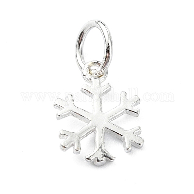 925 серебряная рождественская подвеска в виде снежинки STER-M119-16S-1