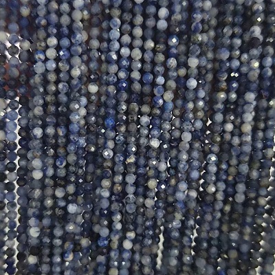 Природный содалит бисер нитей G-RM250104-A5-1