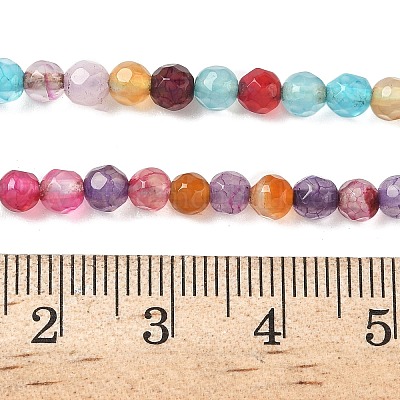 Природный агат бисер нитей G-E469-12X-1